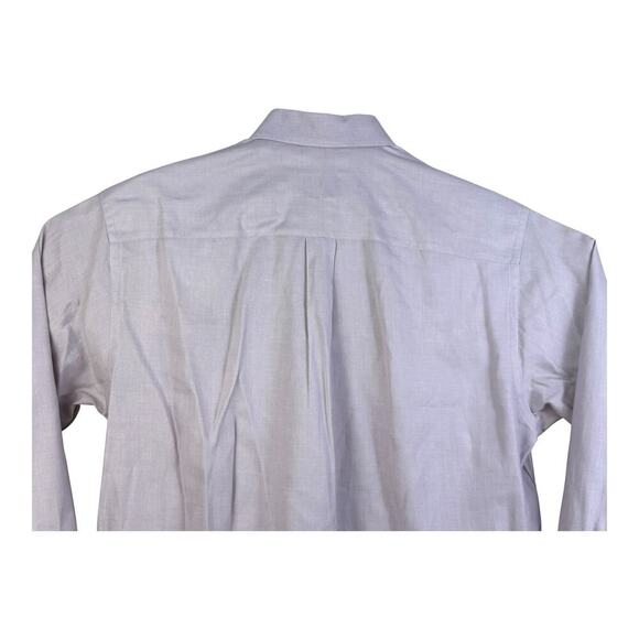 Gitman Bros Shirt Mens 16.5 34 Purple Dress Shirt Business Casual Preppy Wedding - Picture 8 of 16